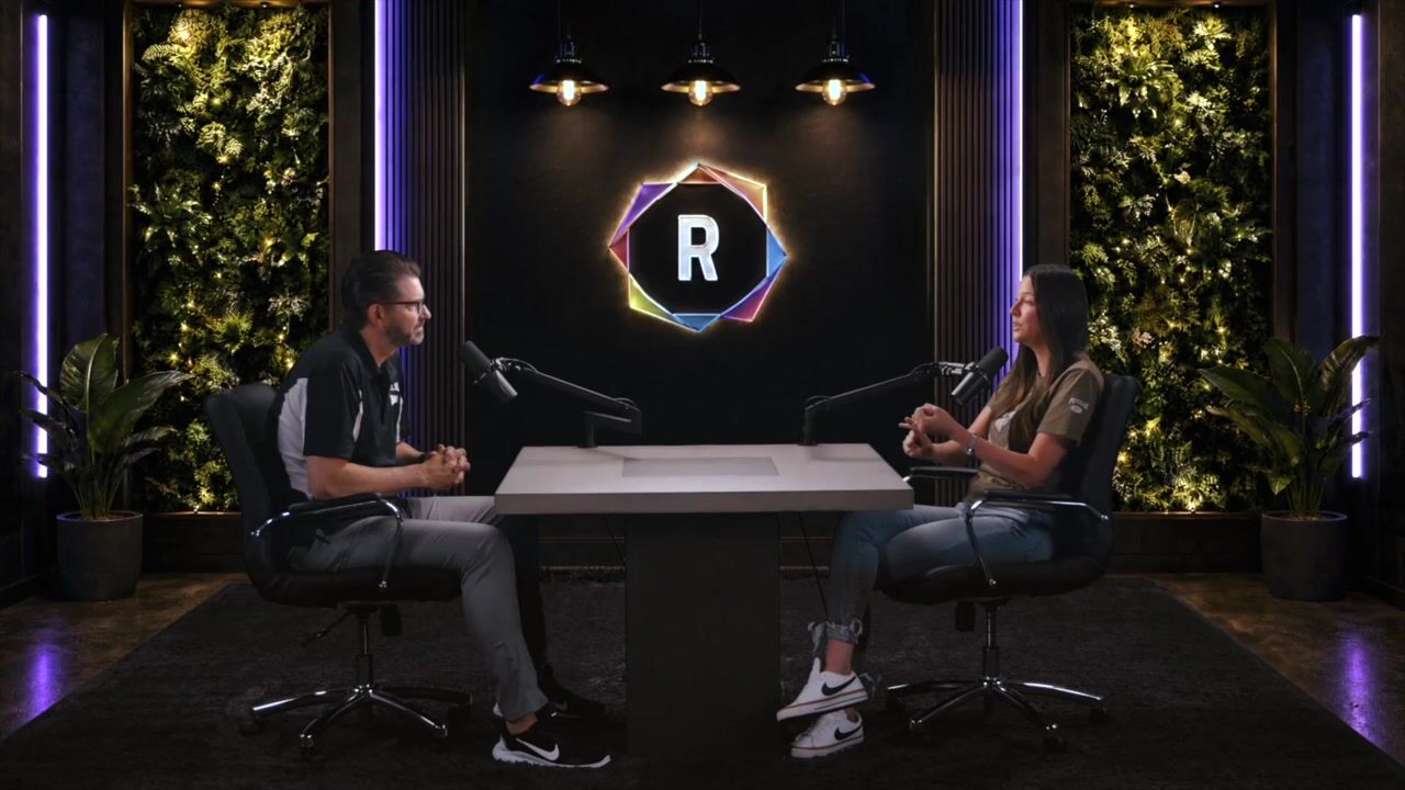 Eden branded virtual set